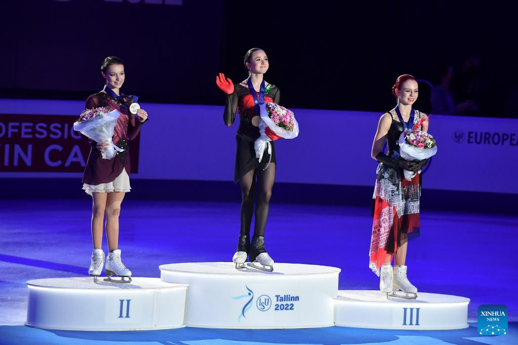 Russia shines in ISU European Figure Skating ChampionshipsXinhua