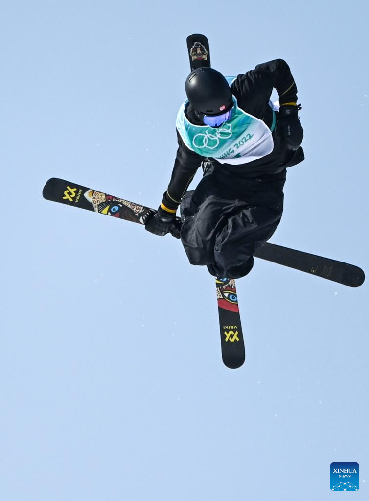 Birk Ruud Pockets Freeski Men's Big Air Gold At Beijing 2022-Xinhua