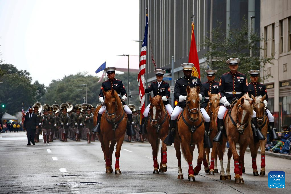 In pics: parades across America-Xinhua