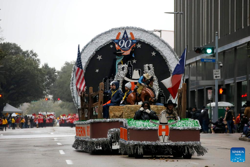 In pics: parades across America-Xinhua