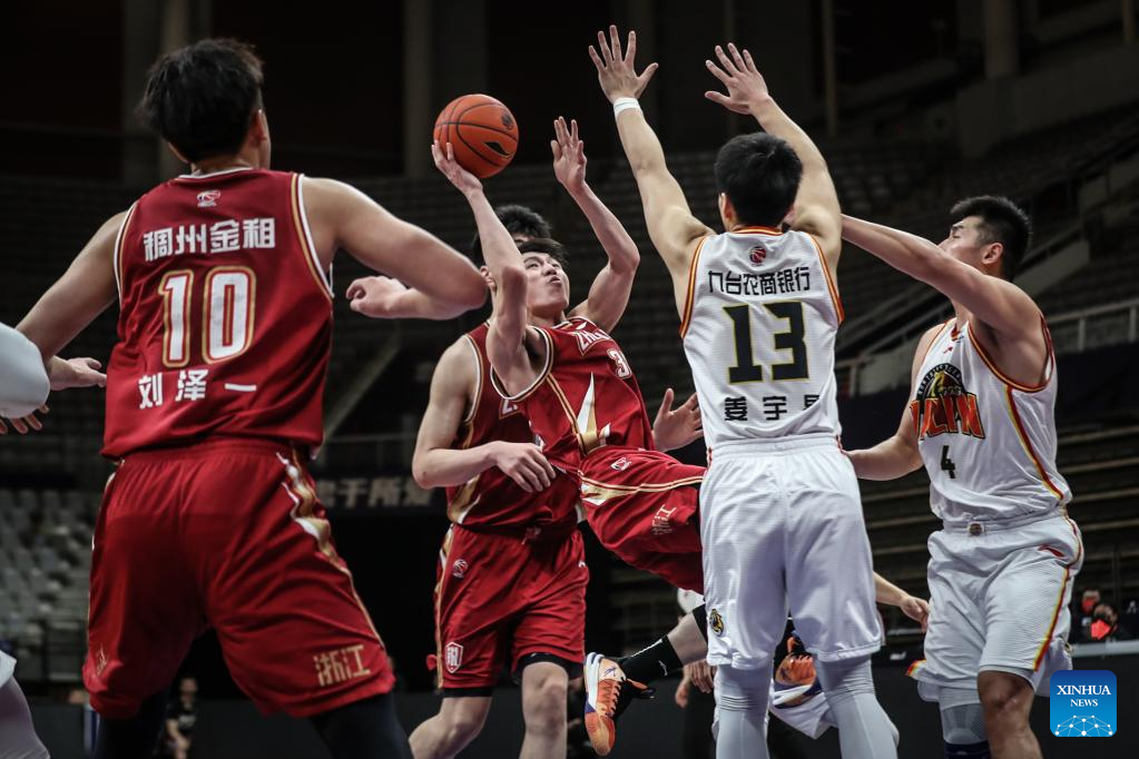 Highlights of Chinese Basketball Association league - Xinhua