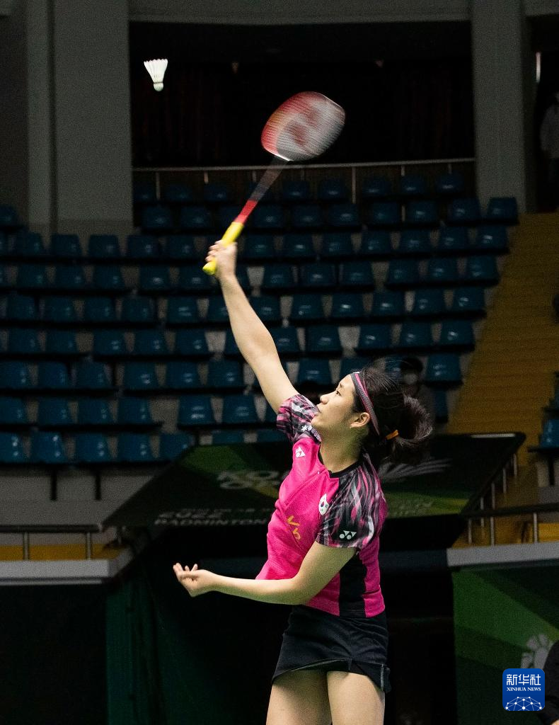 Highlights of semifinals at BWF Korea Open Badminton Championships 2022 -Xinhua