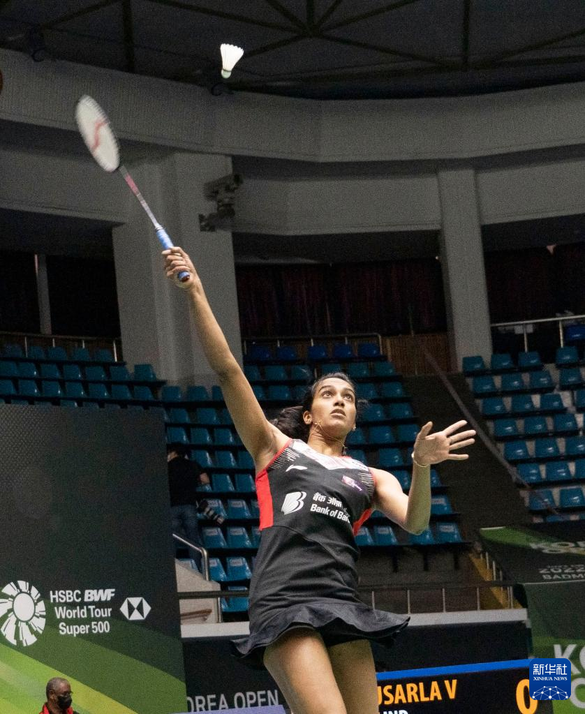 Highlights of semifinals at BWF Korea Open Badminton Championships 2022 -Xinhua