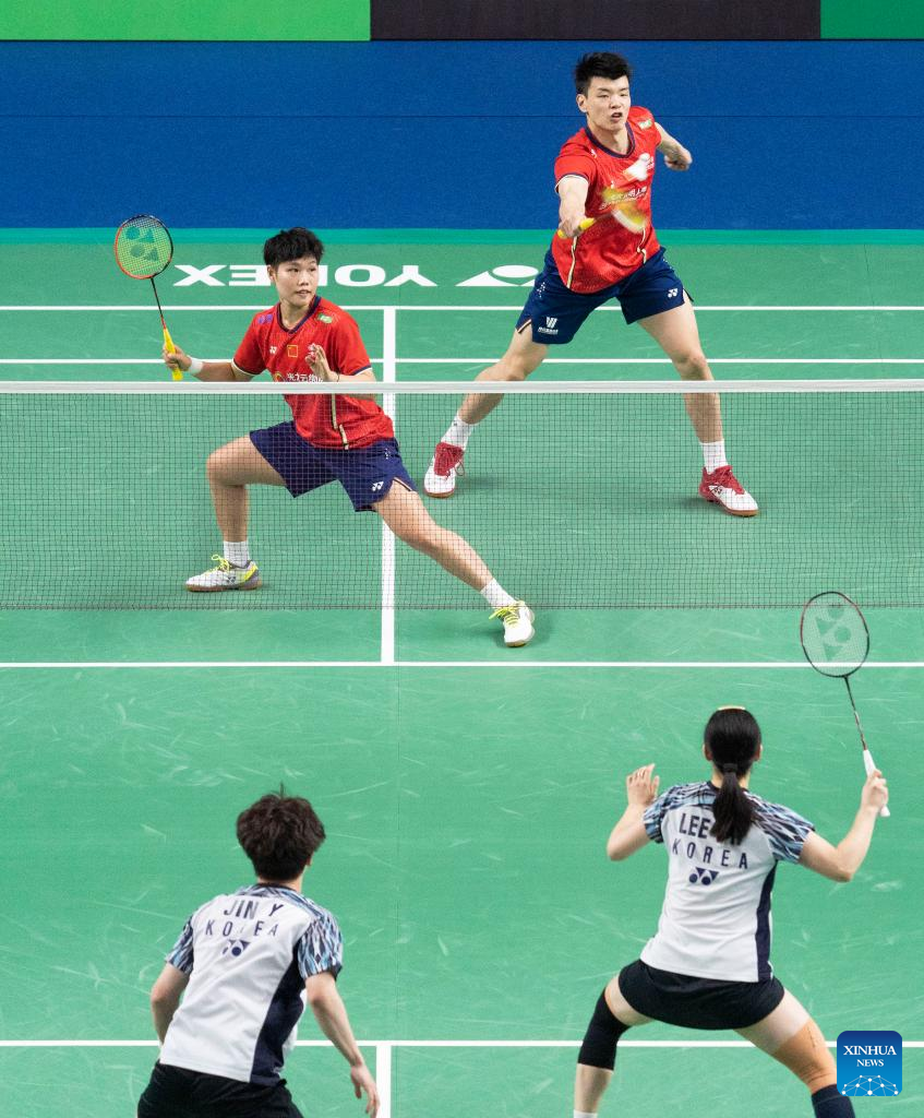 Highlights of Gwangju Yonex Korea Masters semifinal-Xinhua