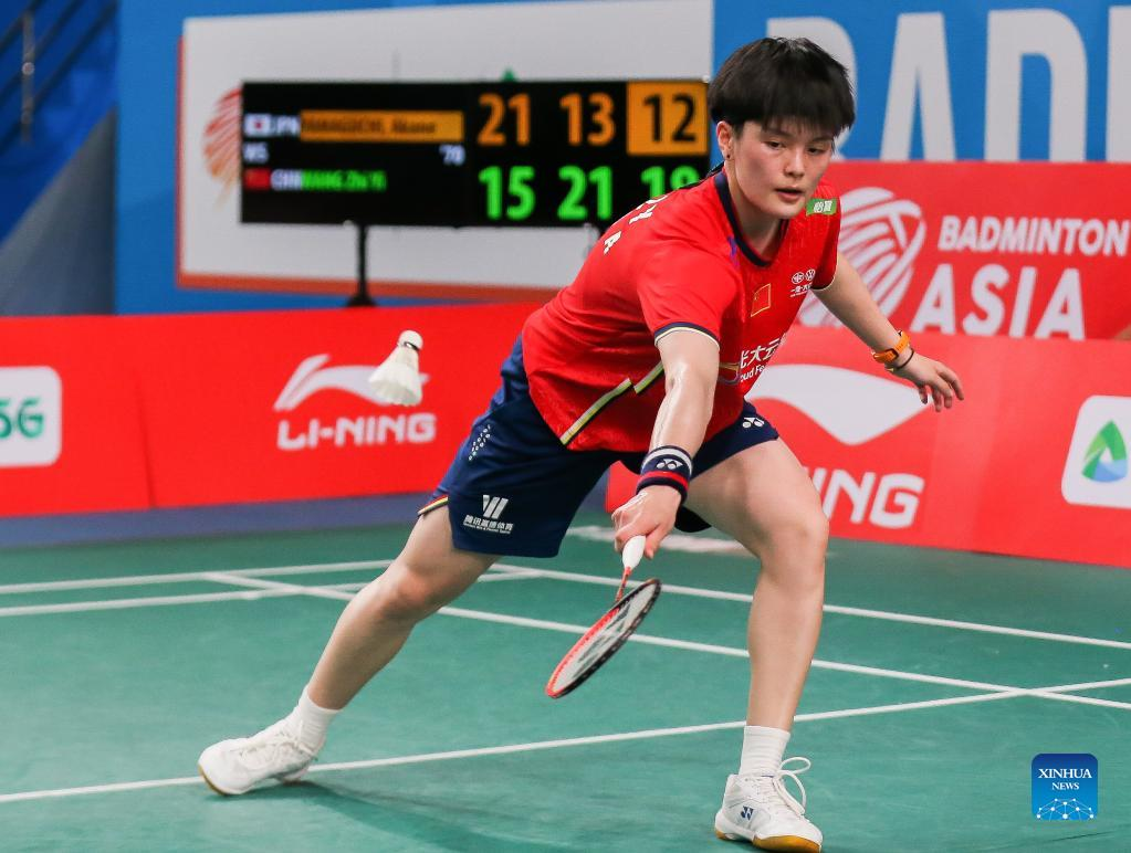 China wins three golds at Badminton Asia Championships 2022-Xinhua