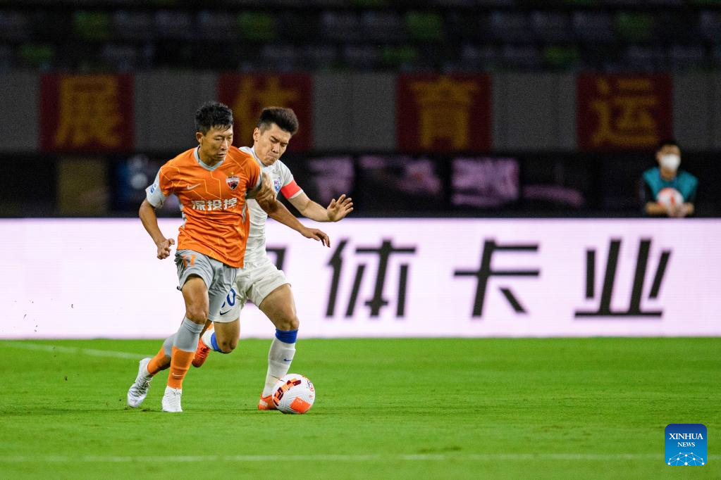 CSL match: Dalian Pro vs. Tianjin Jinmen Tiger-Xinhua