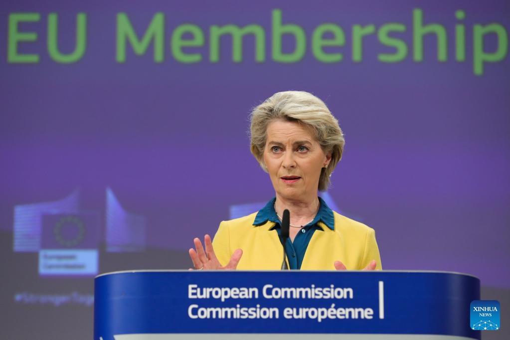 European Commission Recommends EU Candidate Status For Ukraine, Moldova ...