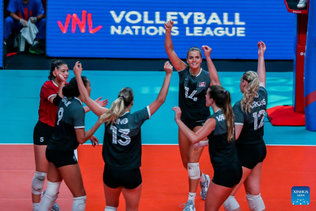 FIVB Volleyball Nations League Women's Pool 4 Match: Bulgaria Vs ...