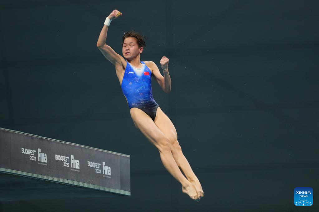 Highlights of Women's 10m Platform preliminary of Diving at FINA Worlds