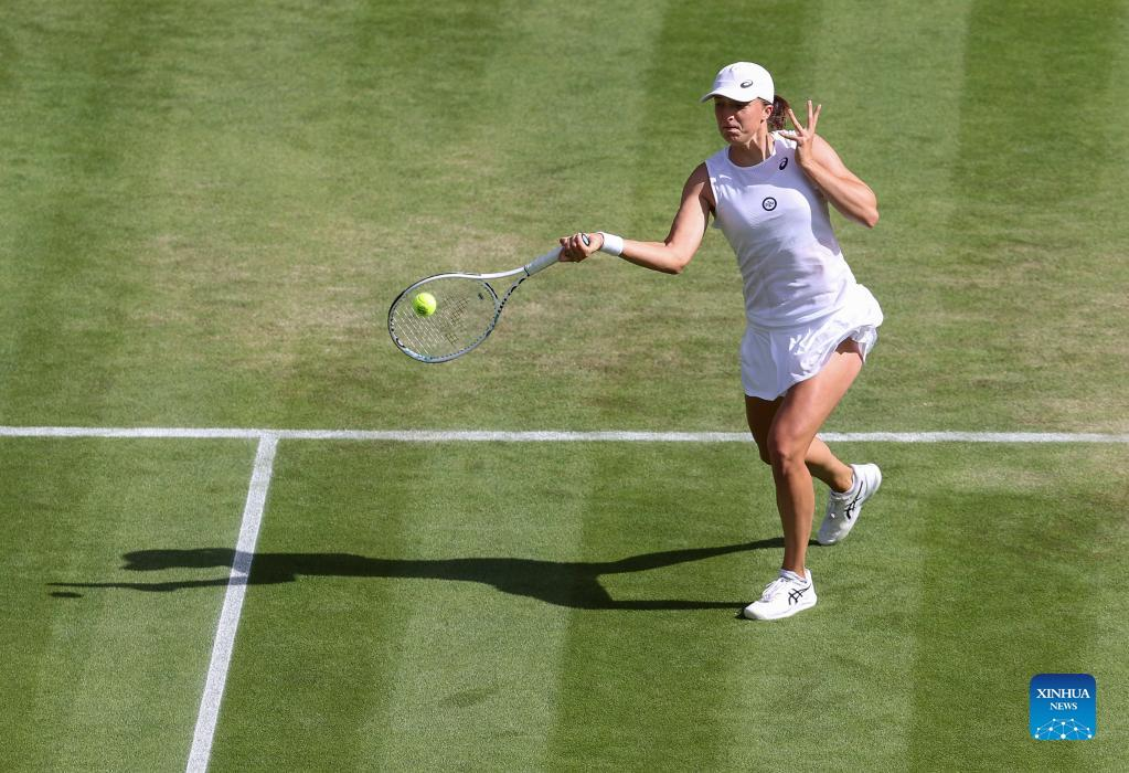 Wimbledon: France's Alizé Cornet knocks out world number one Iga Swiatek