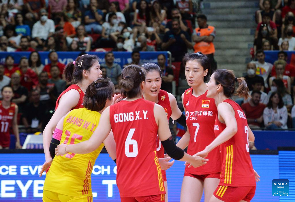 Italy Beats China To Advance To Women's VNL Semis-Xinhua