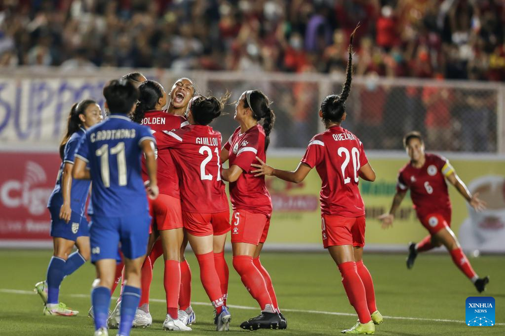 AFF Women's Championship final Philippines vs. ThailandXinhua