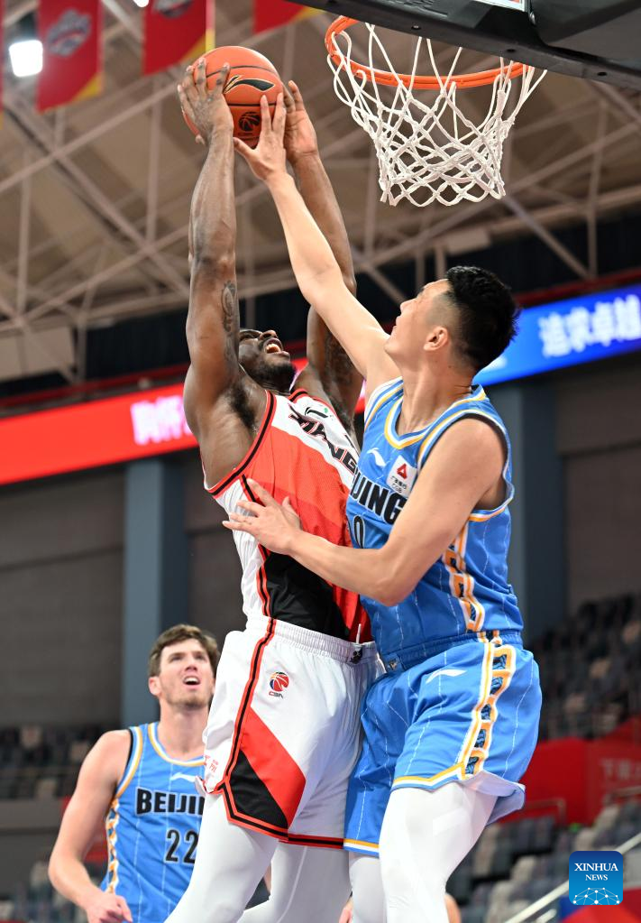 Highlights of Chinese Basketball Association league - Xinhua