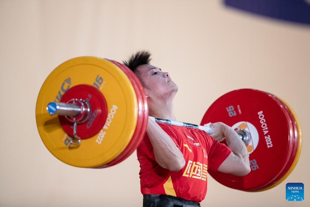 Highlights of 2022 World Weightlifting ChampionshipsXinhua