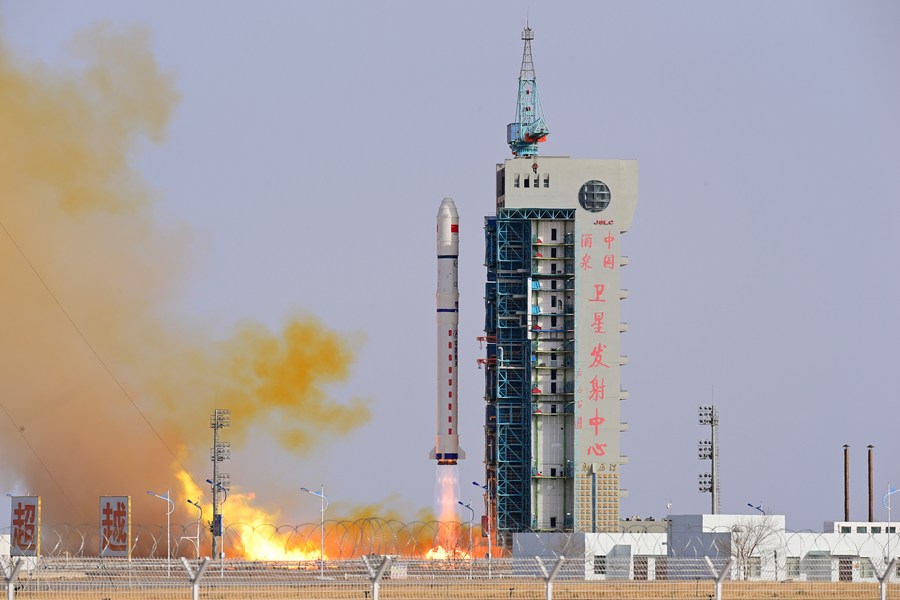 China Launches Three New Satellites Into Space Xinhua