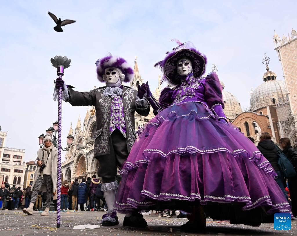 Venice Carnival 2023 kicks off in Italy-Xinhua