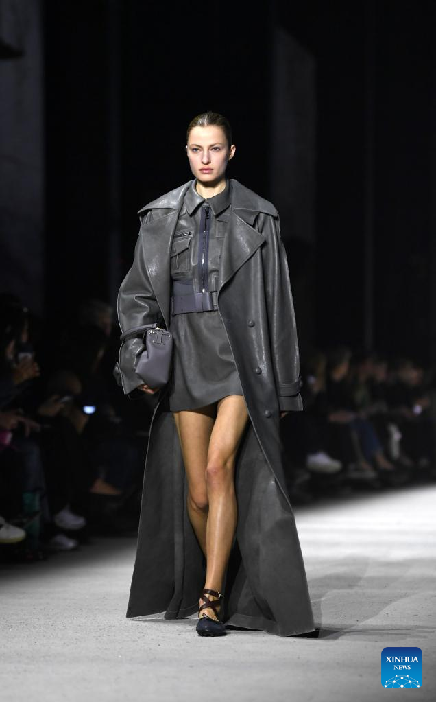 Snapshots of Milan Fashion Week 2023-Xinhua