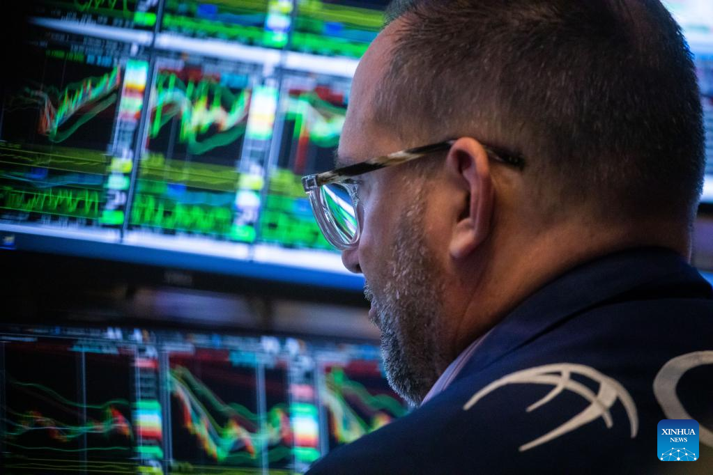 U.S. stocks drop after hot inflation dataXinhua