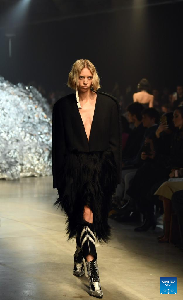 Snapshots of Milan Fashion Week 2023-Xinhua