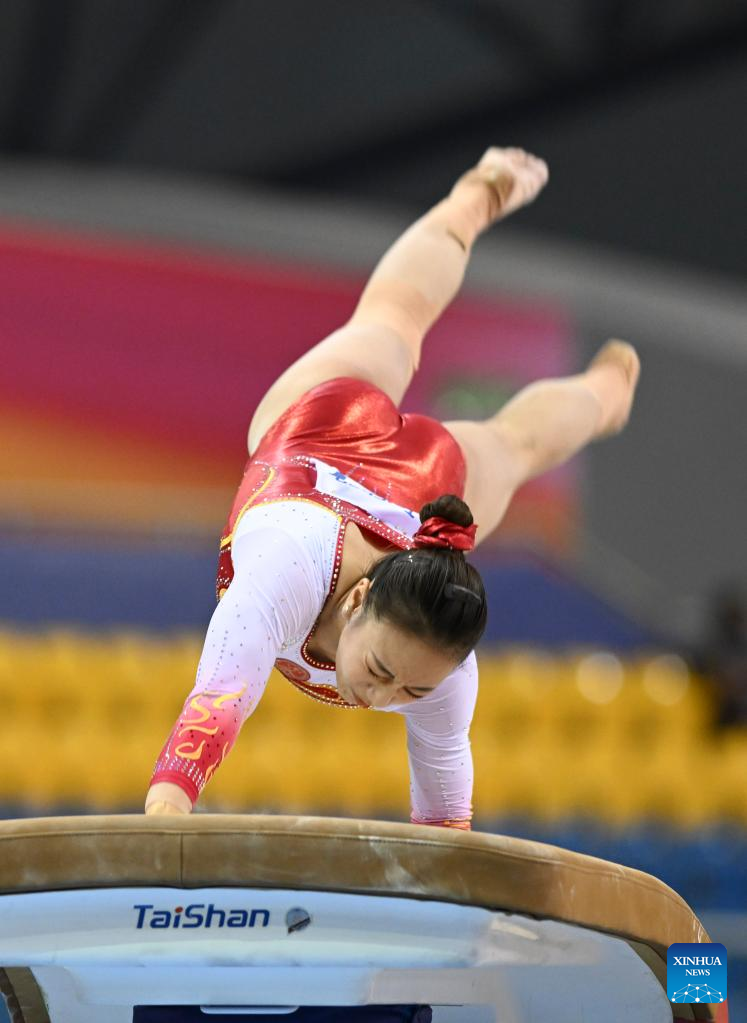 Highlights of 15th FIG Artistic Gymnastics World CupXinhua