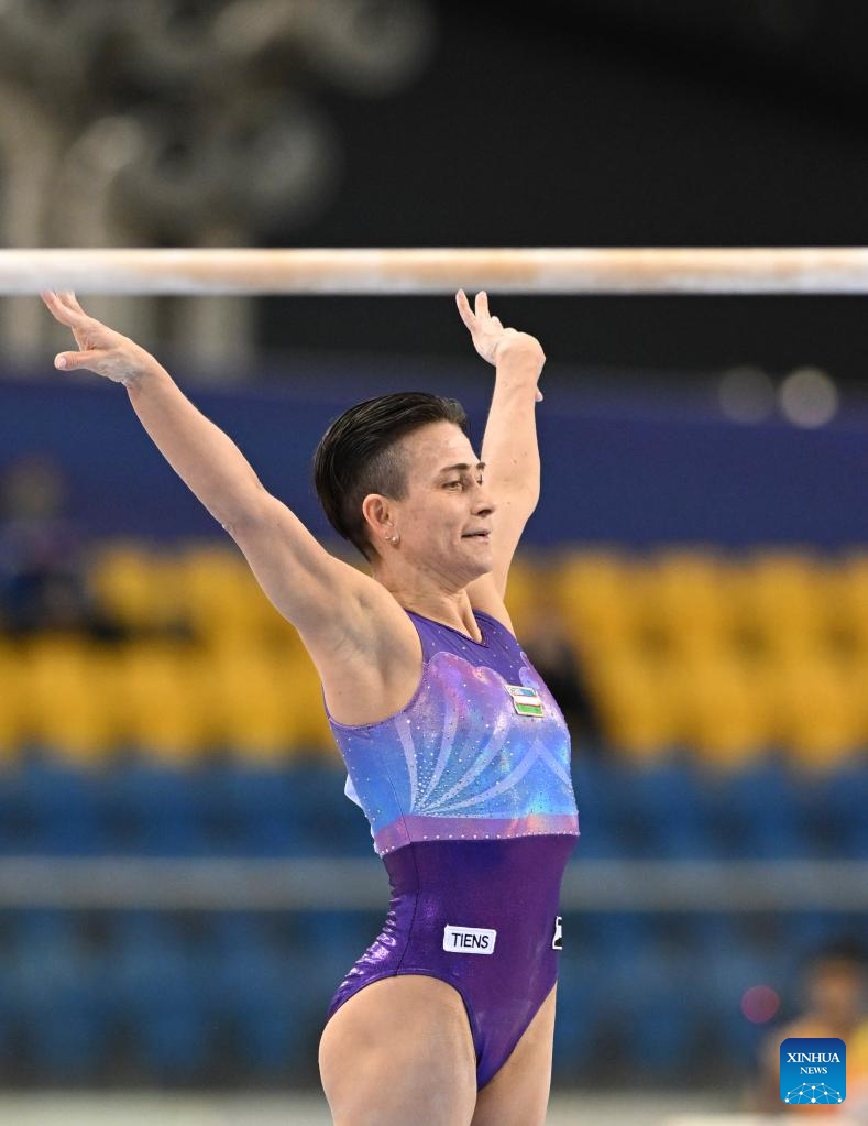 Highlights of 15th FIG Artistic Gymnastics World CupXinhua