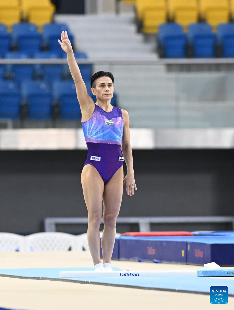 Highlights of 15th FIG Artistic Gymnastics World CupXinhua