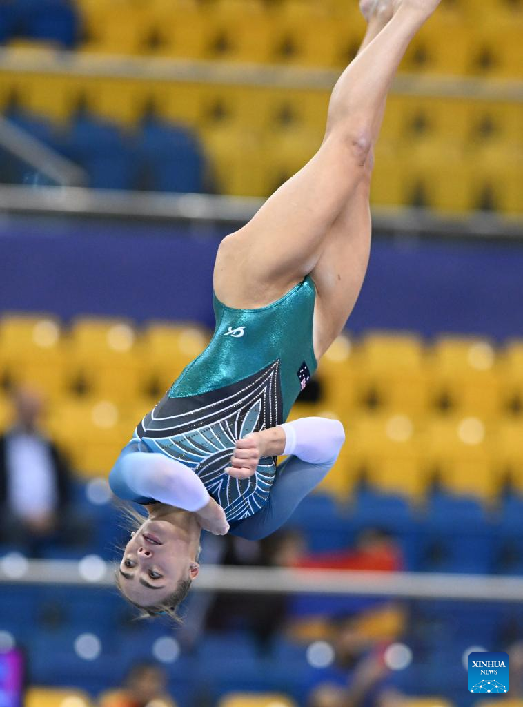 In pics 15th FIG Artistic Gymnastics World CupXinhua