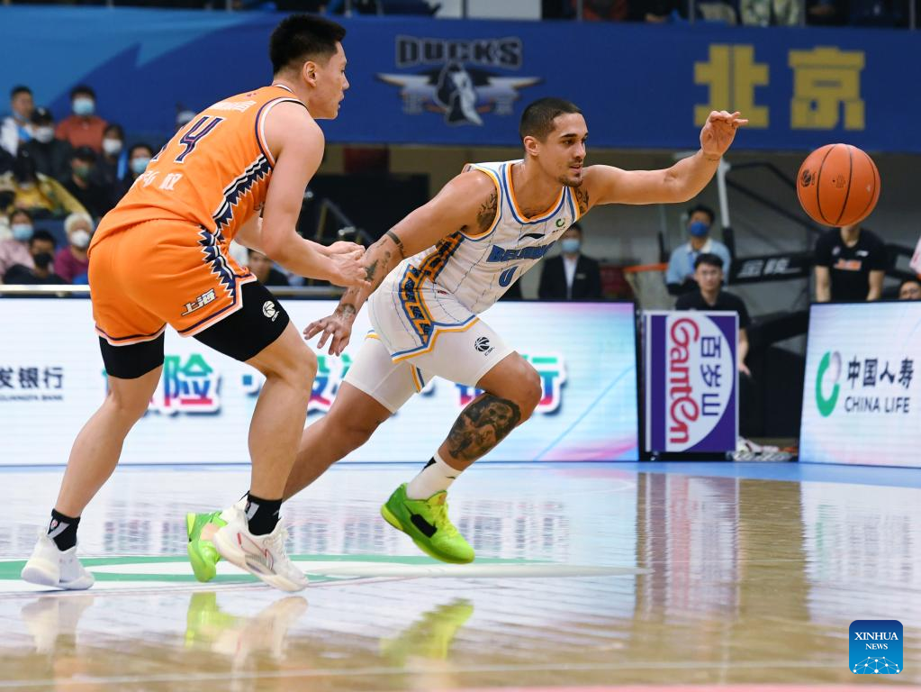 Highlights of CBA 28th round matches - Xinhua