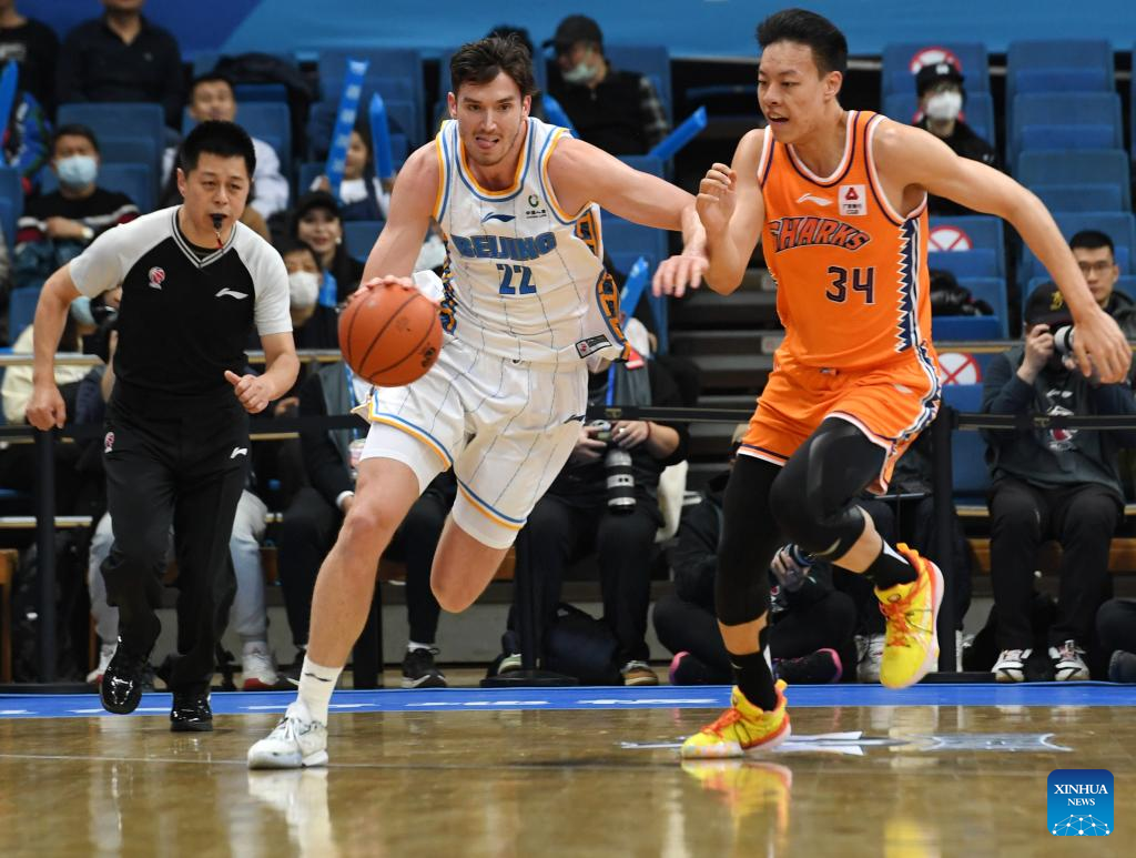 Highlights of Chinese Basketball Association league - Xinhua