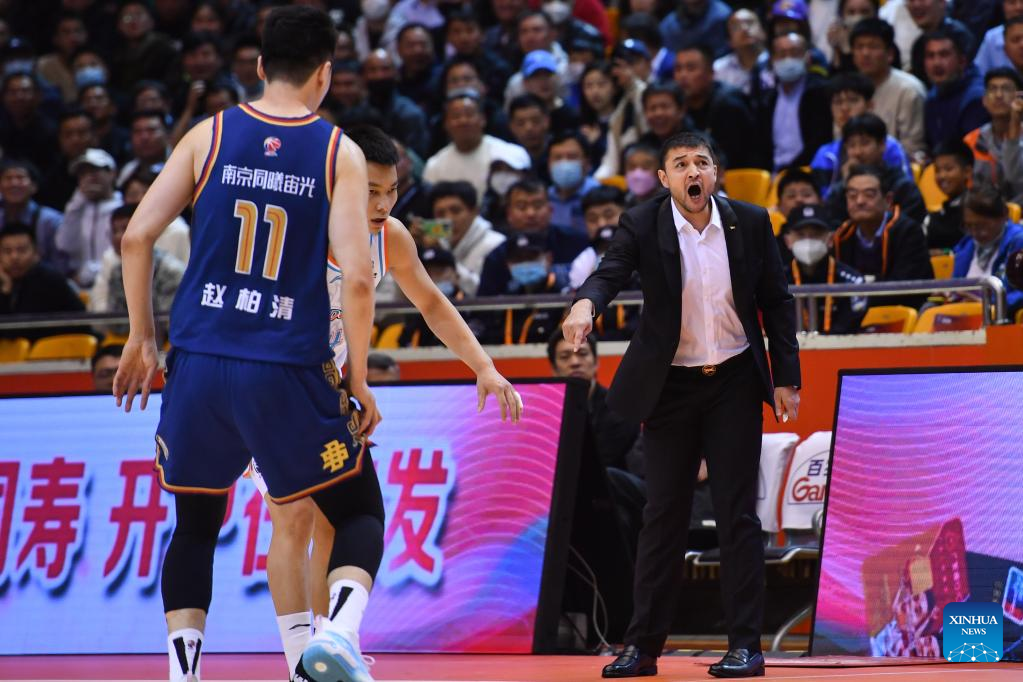 CBA: Shanxi Loongs vs. Nanjing Monkey Kings - Xinhua