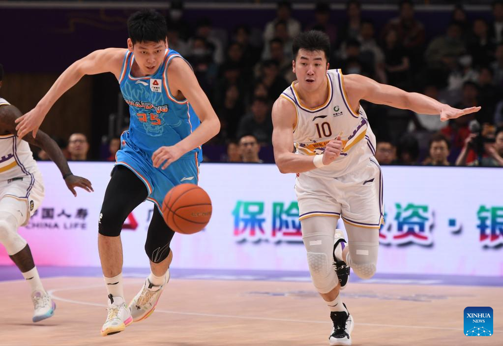 Highlighs of CBA 40th round - Xinhua