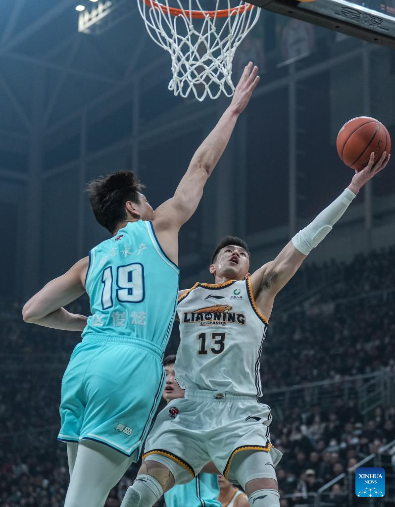 CBA: Nanjing Monckey Kings vs. Qingdao Eagles - Xinhua