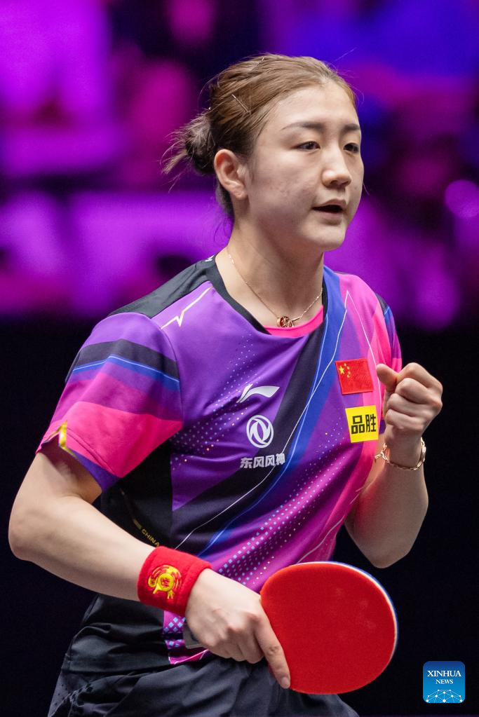 China's Ma, Chen advance in WTT Champions MacaoXinhua