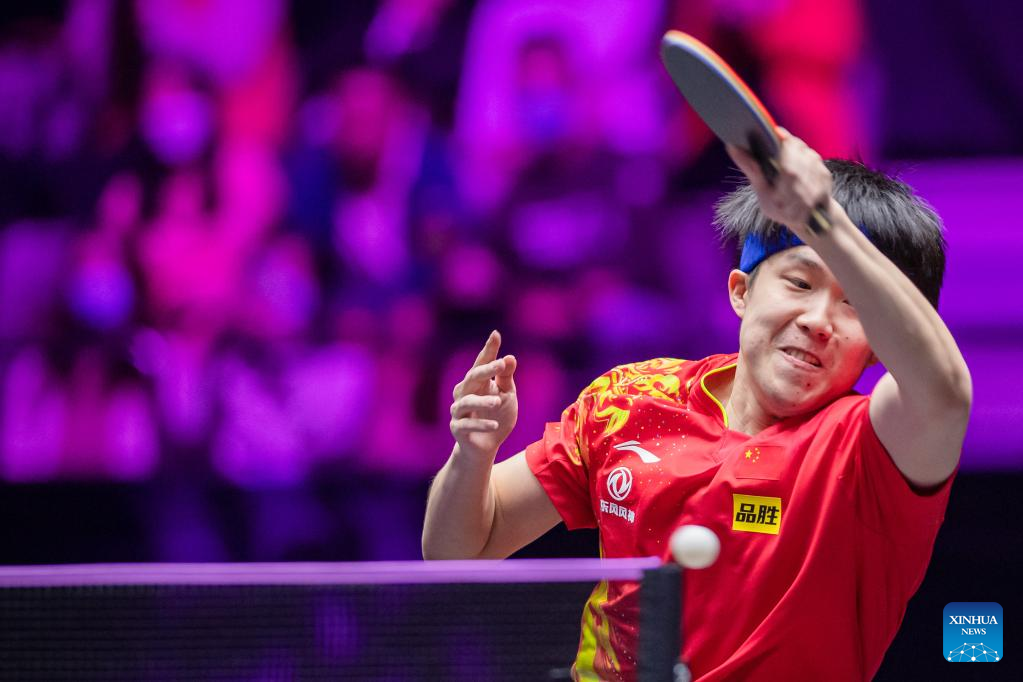 Highlights of singles final matches at WTT Champions Macao 2023-Xinhua