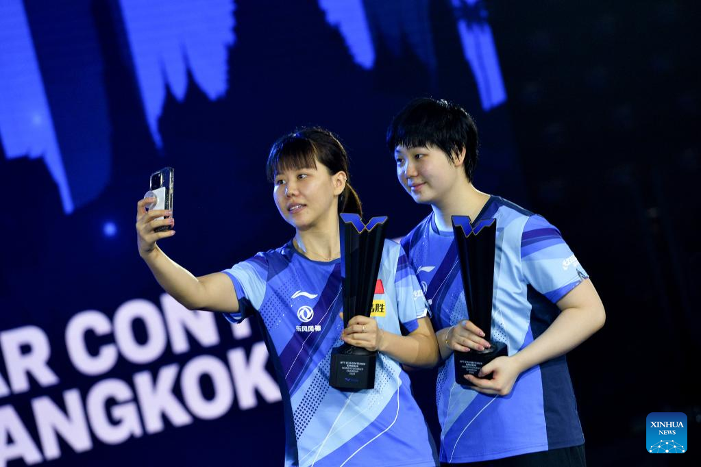 China S Chen Lin Take All Titles At Wtt Star Contender Bangkok Xinhua