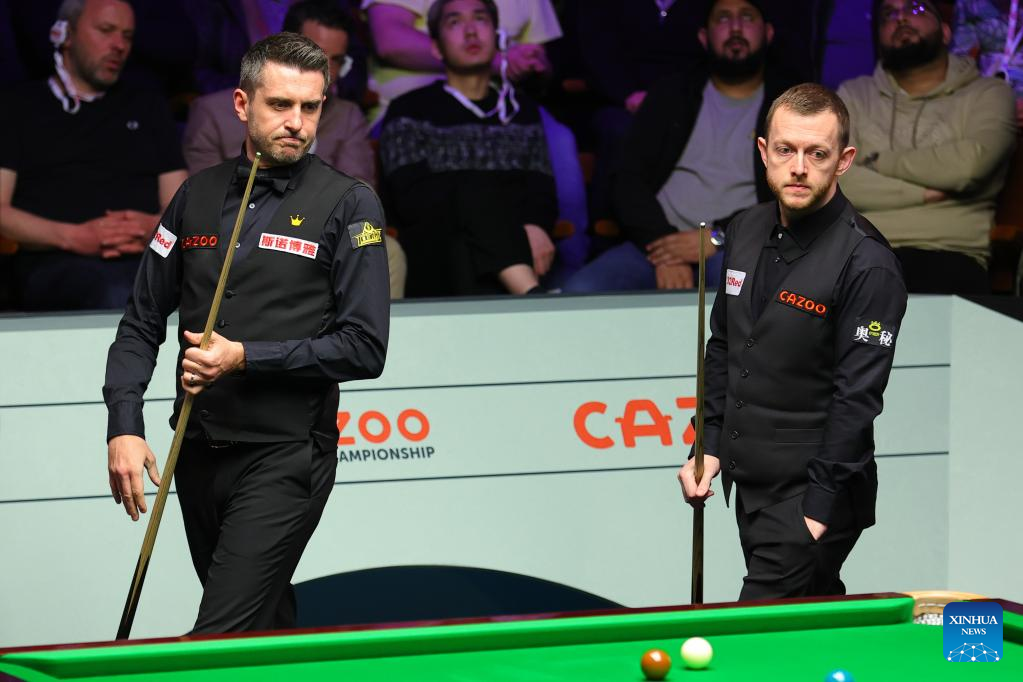 World Snooker Championship 2023 LIVE: Mark Selby and Mark Allen do battle  after Si Jiahui secures lead over Luca Brecel - Eurosport