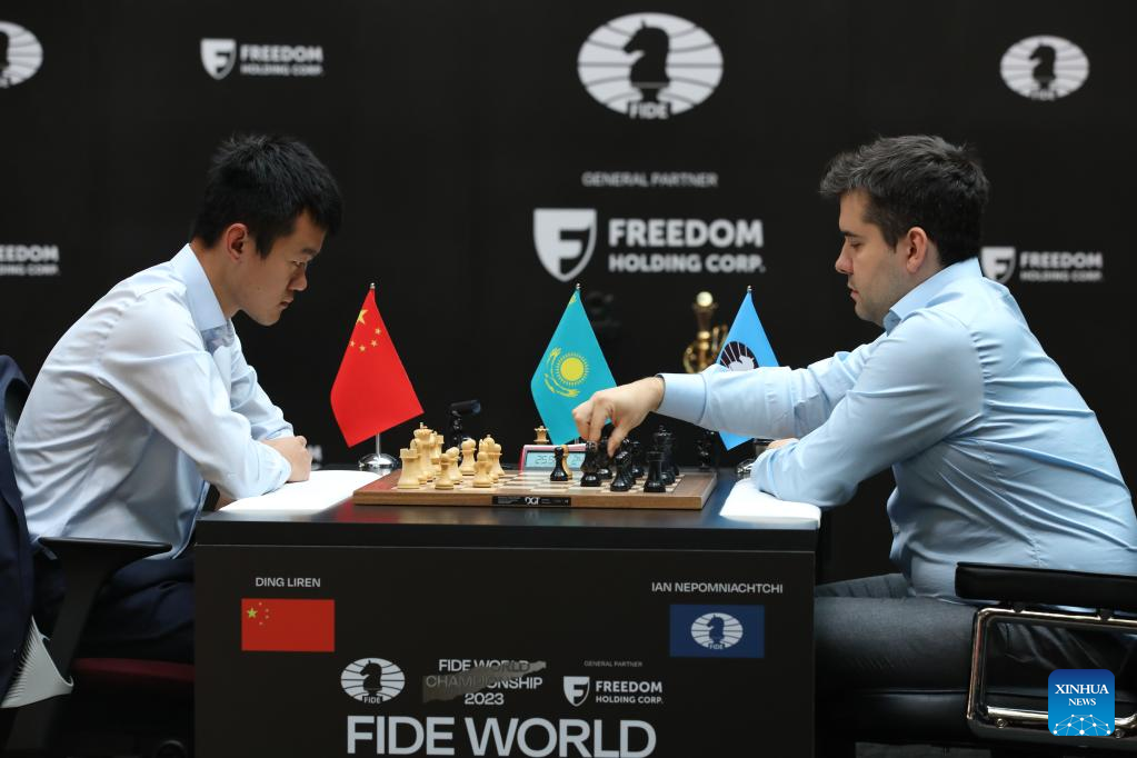 FIDE World Championship  Ding Liren vs. Ian Nepomniachtchi