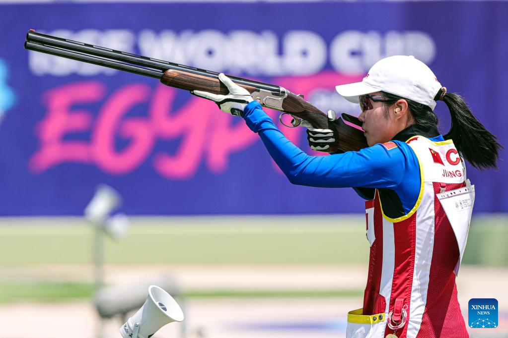 Jiang Wins Gold In Skeet Women Medal Match At ISSF World Cup Shotgun Xinhua