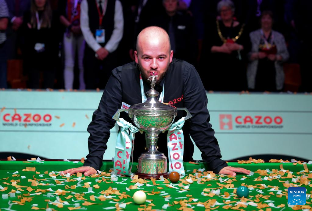 Belgian Brecel crowned Snooker World Champion-Xinhua