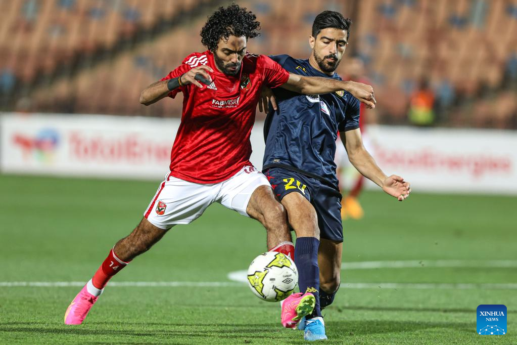 Caf Champions League Al Ahly Vs Es Tunis Xinhua