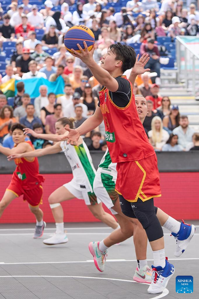 China beats Israel, Lithuania in FIBA 3x3 World CupXinhua