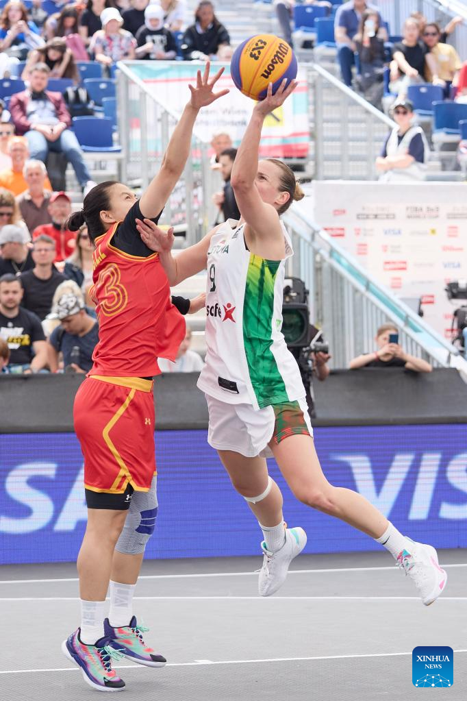 China beats Israel, Lithuania in FIBA 3x3 World CupXinhua