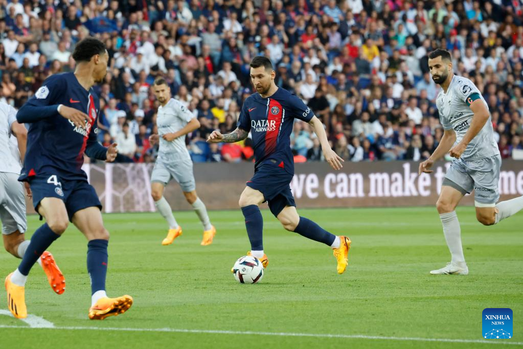 French League Psg Vs Clermont Xinhua