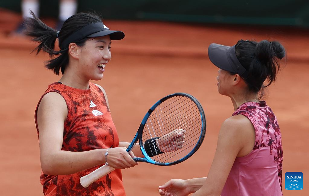 Wang and Hsieh clinch women's doubles title at Roland Garros-Xinhua