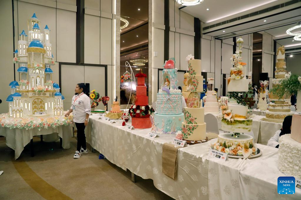 Exhibition Of Various Cake Designs Held In Colombo Sri Lanka Xinhua