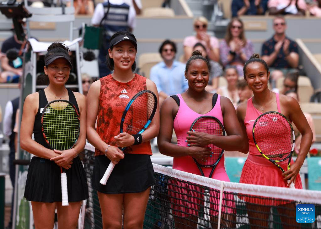 Wang and Hsieh clinch women's doubles title at Roland Garros-Xinhua