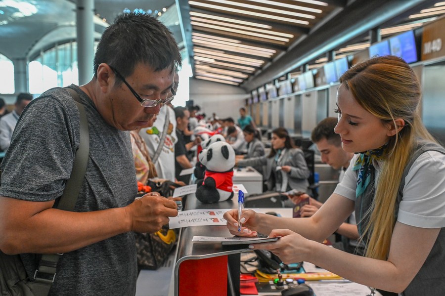 China S Sichuan Airlines Resumes Chengdu Istanbul Route Flight Xinhua