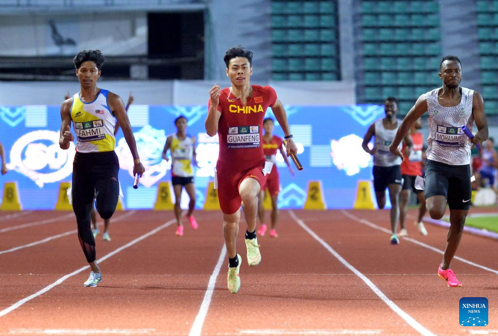 Highlights of 25th Asian Athletics ChampionshipsXinhua