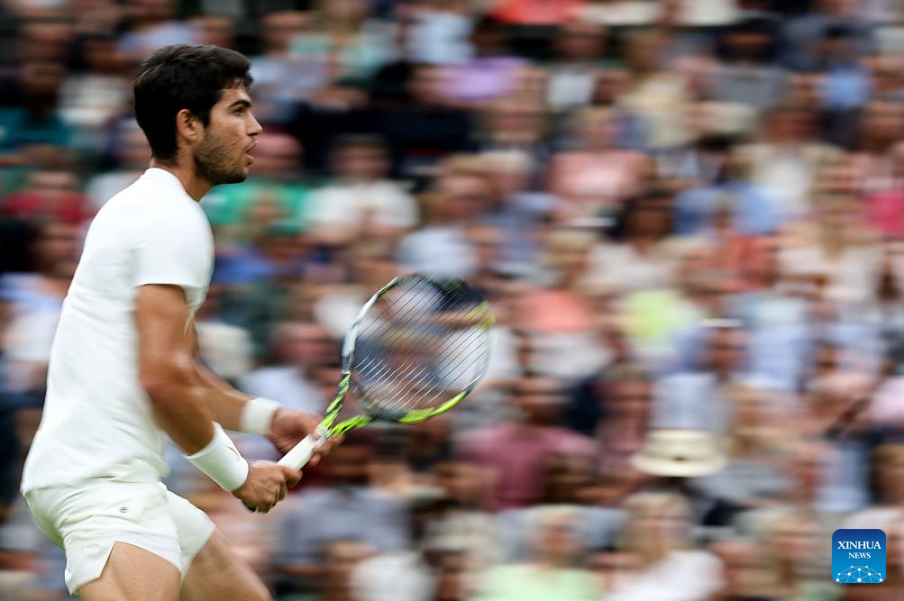 Djokovic Sets Up Alcaraz Blockbuster Wimbledon Final-Xinhua