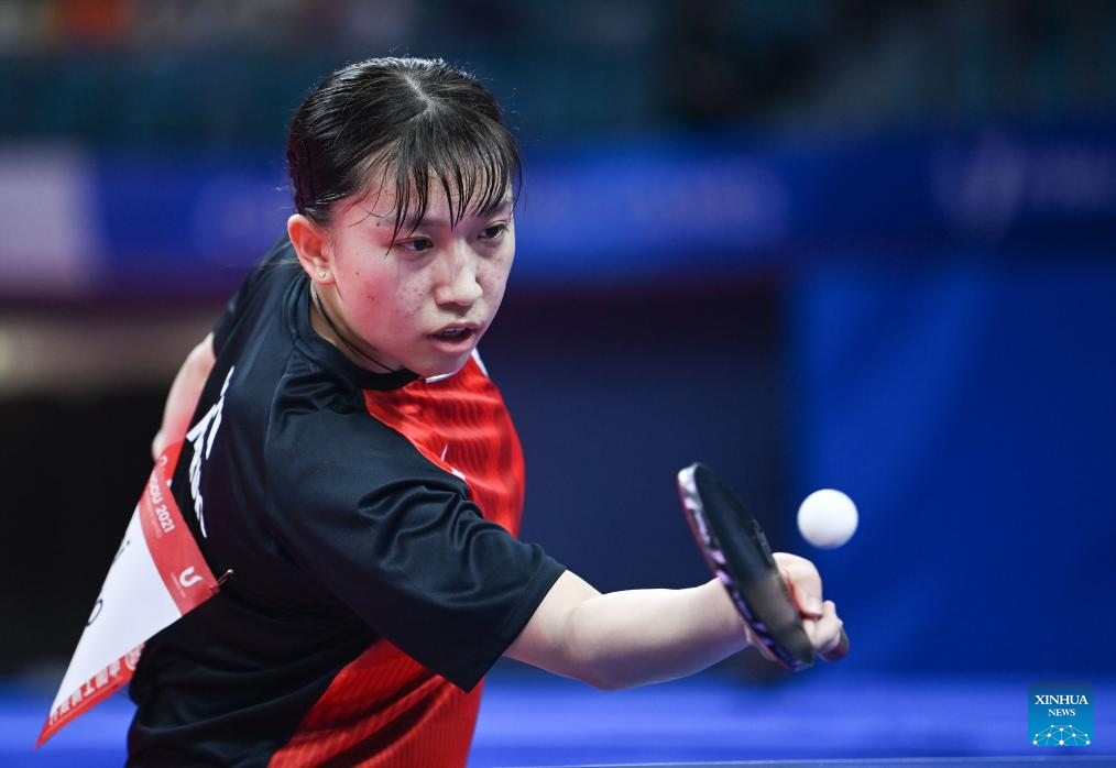 Highlights of Table Tennis Women's Singles at Chengdu Universiade 